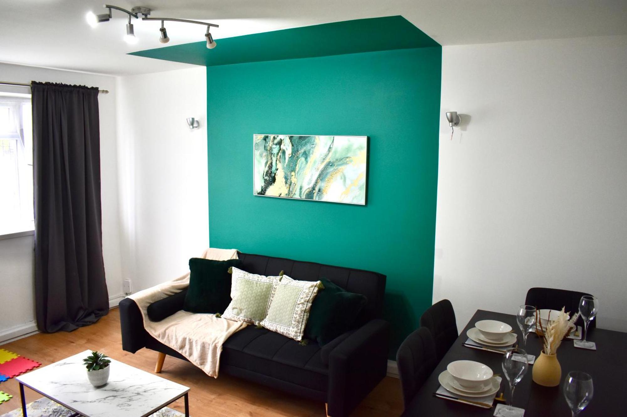 Luxury 2 Bedroom Apartment, Parking, Few Minutes Walk From Wembley Stadium Londyn Zewnętrze zdjęcie
